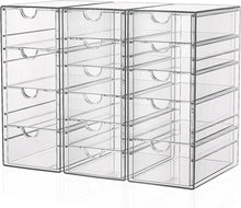 Transparente Schubladenboxen 15 Schubladen Acryl Organizer