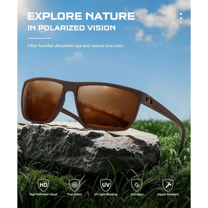 Polarisierte Sonnenbrille Herren/Damen Vintage