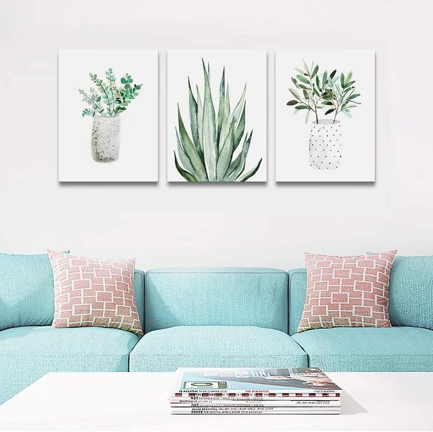 Aloe Vera Grüne Pflanzen Bilder Natur Wandbilder 40x30cm