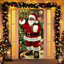 Weihnachtsmann Tür Banner Weihnachten Deko Winter Party Banner