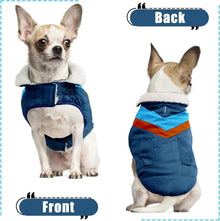 Hundemantel Große Hunde Winterjacke Klettverschluss