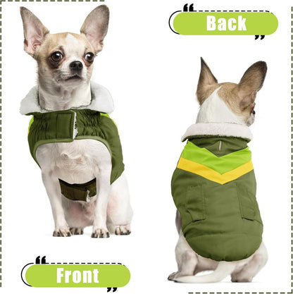 Hundemantel Winterjacke für Große Hunde Wasserdicht & Warm