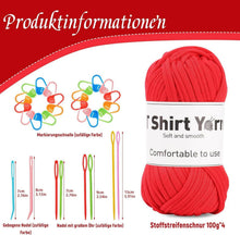 4er-Pack T-Shirt-Garn-Set 100 g, Baumwollgarn zum Stricken