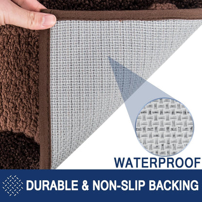 Schmutzfangmatte waschbar 80x178cm Fußmatte Sauberlaufmatte für Hund Eingang