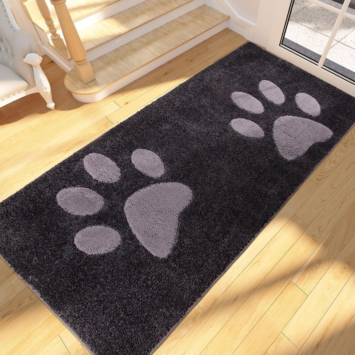 Waschbare Fußmatte 80x178 cm – Schmutzfangmatte für Innen & Eingang