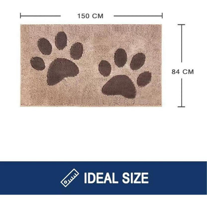 Waschbare Fußmatte 84x150 cm – Schmutzfangmatte für Innen & Eingang