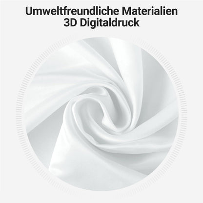 Duschvorhang Blumen Antischimmel Wasserdicht Waschbar Ösen 240x180cm