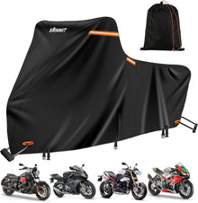 Motorradabdeckung 420D wasserdicht Harley Davidson Road King UV-Schutz