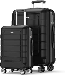 Kofferset Trolley Handgepäck Sets TSA Schloss 4 Rollen (M XL