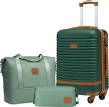 COOLIFE ABS Hartschalen Trolley 4 Rollen TSA-Schloss 3tlg