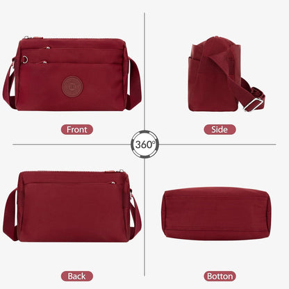 Kleine Umhängetasche Damen Crossbody Bag Verstellbarer Schultergurt