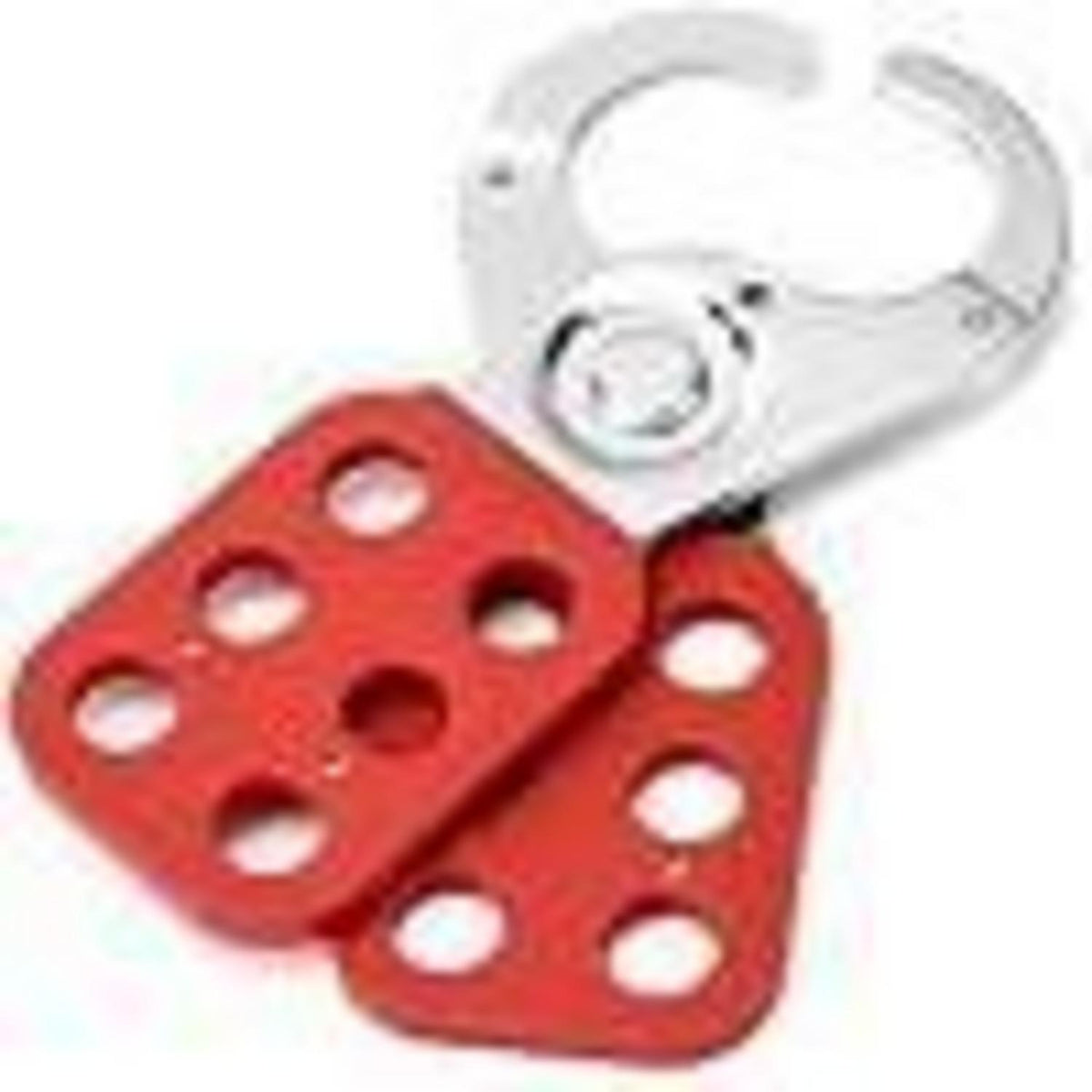 Edelstahl Hasp Vorhängeschloss Set – 24 Stück Rot