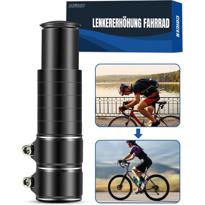 Lenkererhöhung Fahrrad Aluminium 28.6mm Vorbau Verstellbar