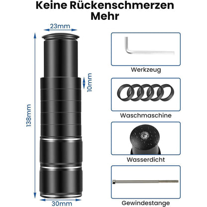 Lenkererhöhung Fahrrad Aluminium 28.6mm Vorbau Verstellbar