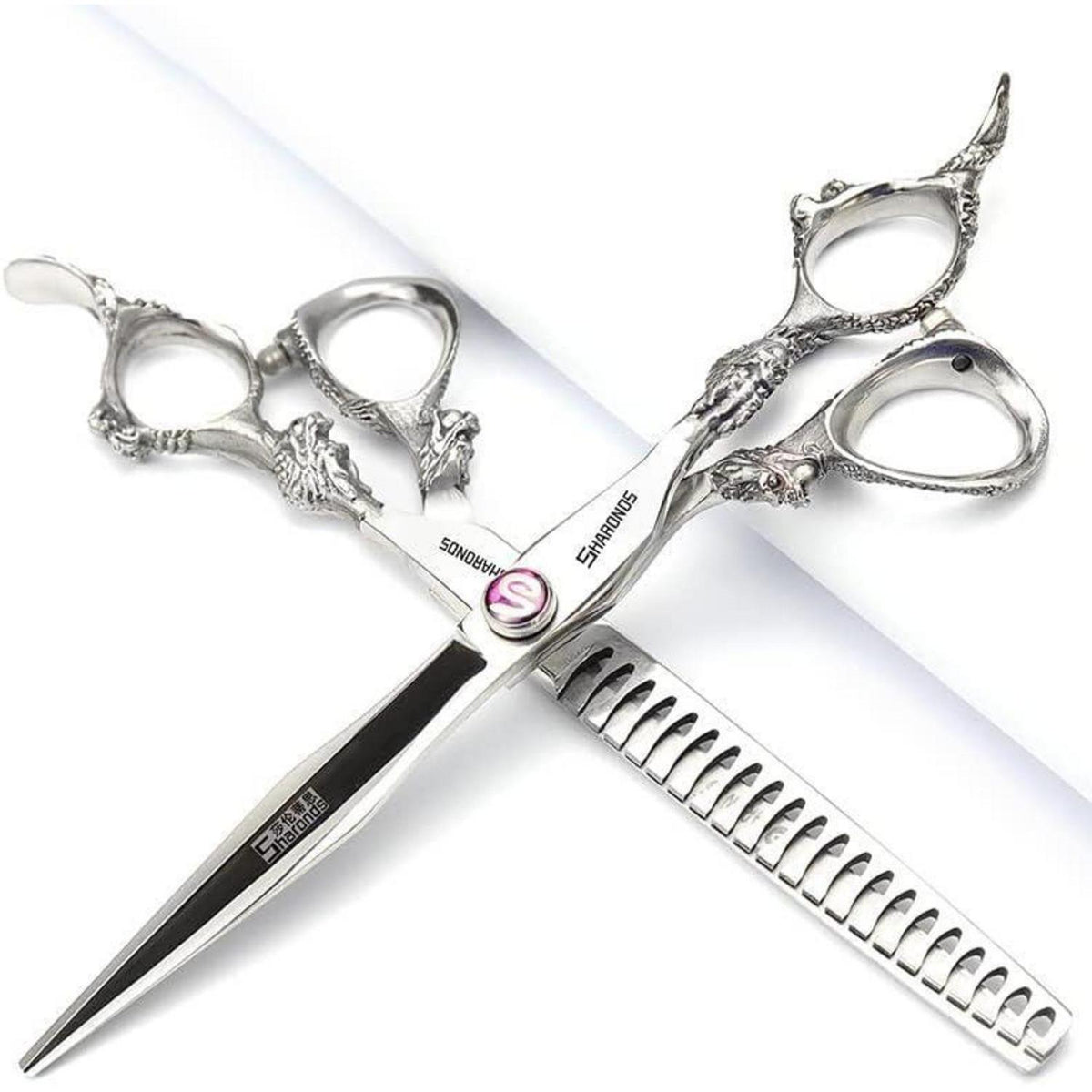 Professionelle Friseurschere 7 Zoll Edelstahl Set