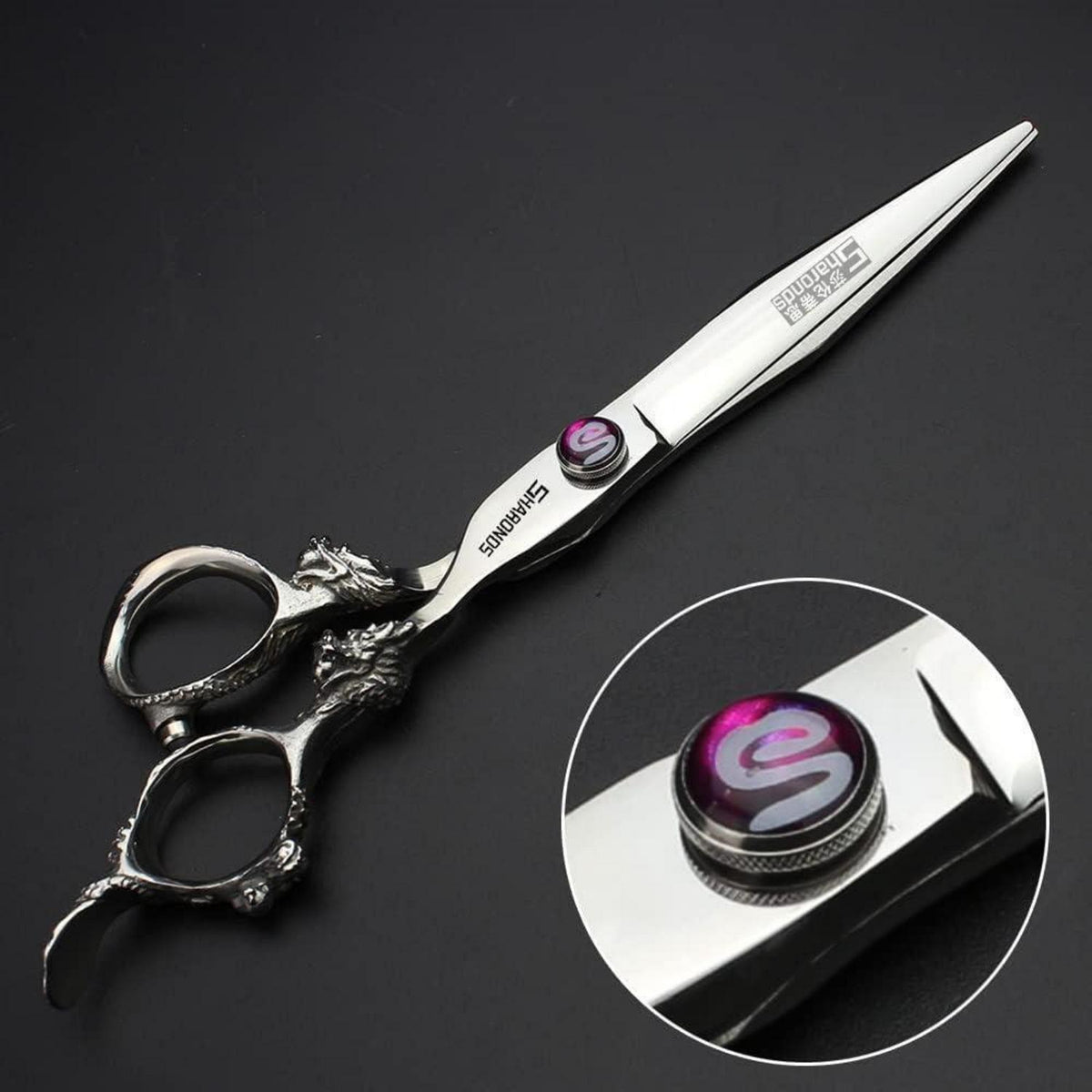 Professionelle Friseurschere 7 Zoll Edelstahl Set
