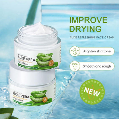 Aloe Vera Gesichtspflege set Geschenkset Frauen 8tlg