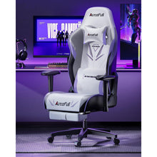 AutoFull Gaming Stuhl mit breiterem Sitzkissen