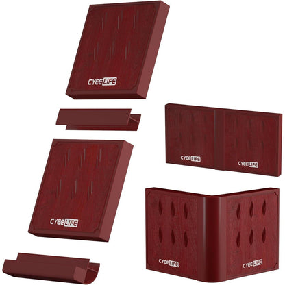 CyeeLife Dart Halter Wandhalterung 12 Dartpfeile Set für