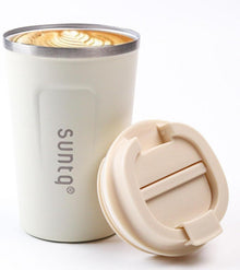 Thermobecher aus Edelstahl Doppelwand Isoliert Kaffeebecher to go