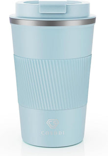 Thermobecher Isolierbecher Edelstahl Travel Mug 380ml 13oz