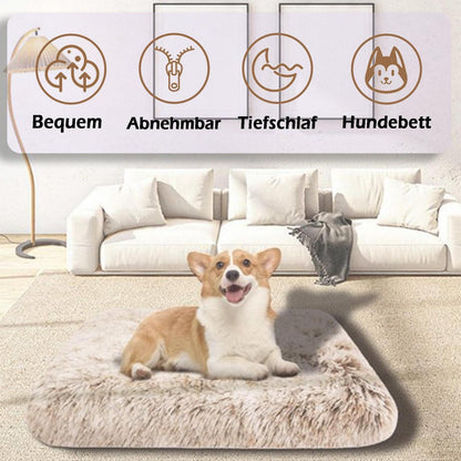 Flauschiges Hundebett 120x80x10cm – Orthopädisches Hundesofa