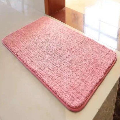 Rutschfester Badteppich Rosa, Flauschig & Wasserabsorbierend 120x160cm