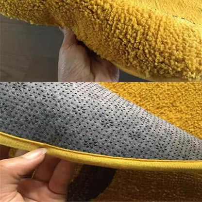 Rutschfester Badteppich Rosa, Flauschig & Wasserabsorbierend 110x140cm