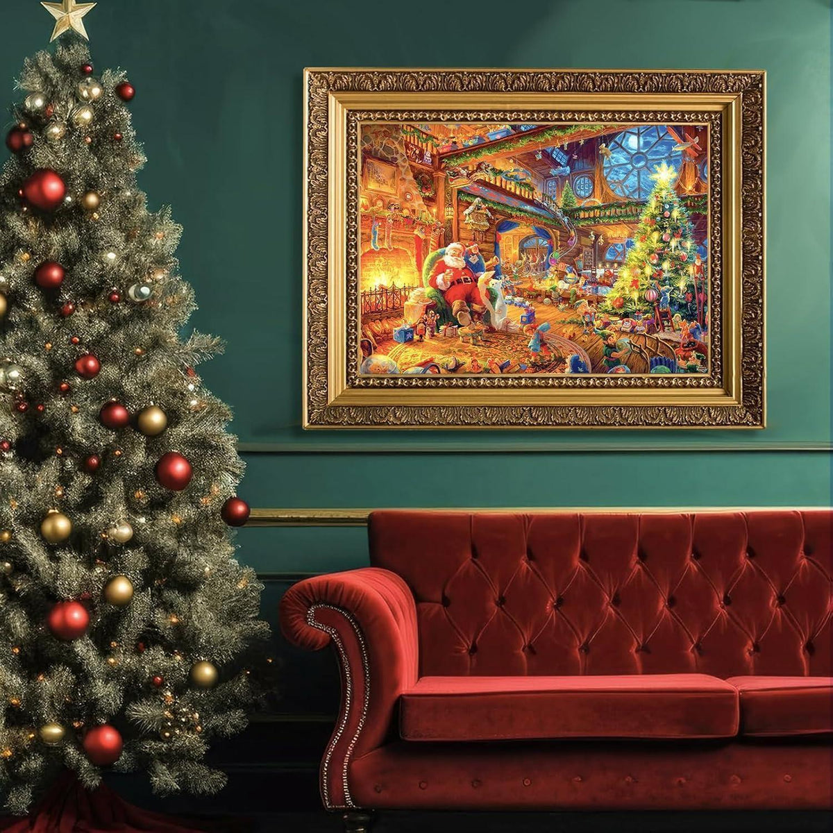 Adventskalender Puzzle 1008 Teile für Erwachsene und Kinder