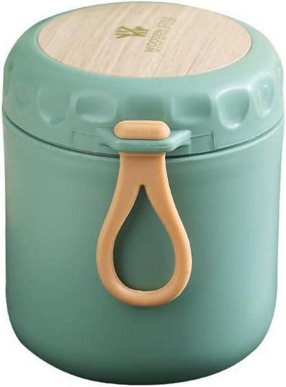 Edelstahl Thermobehälter 400ml löffel Auslaufsicher grün