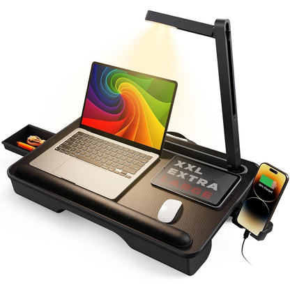 Laptopkissen mit LED-Licht 2024, Verbesserter Laptop Ständer für MacBook bis