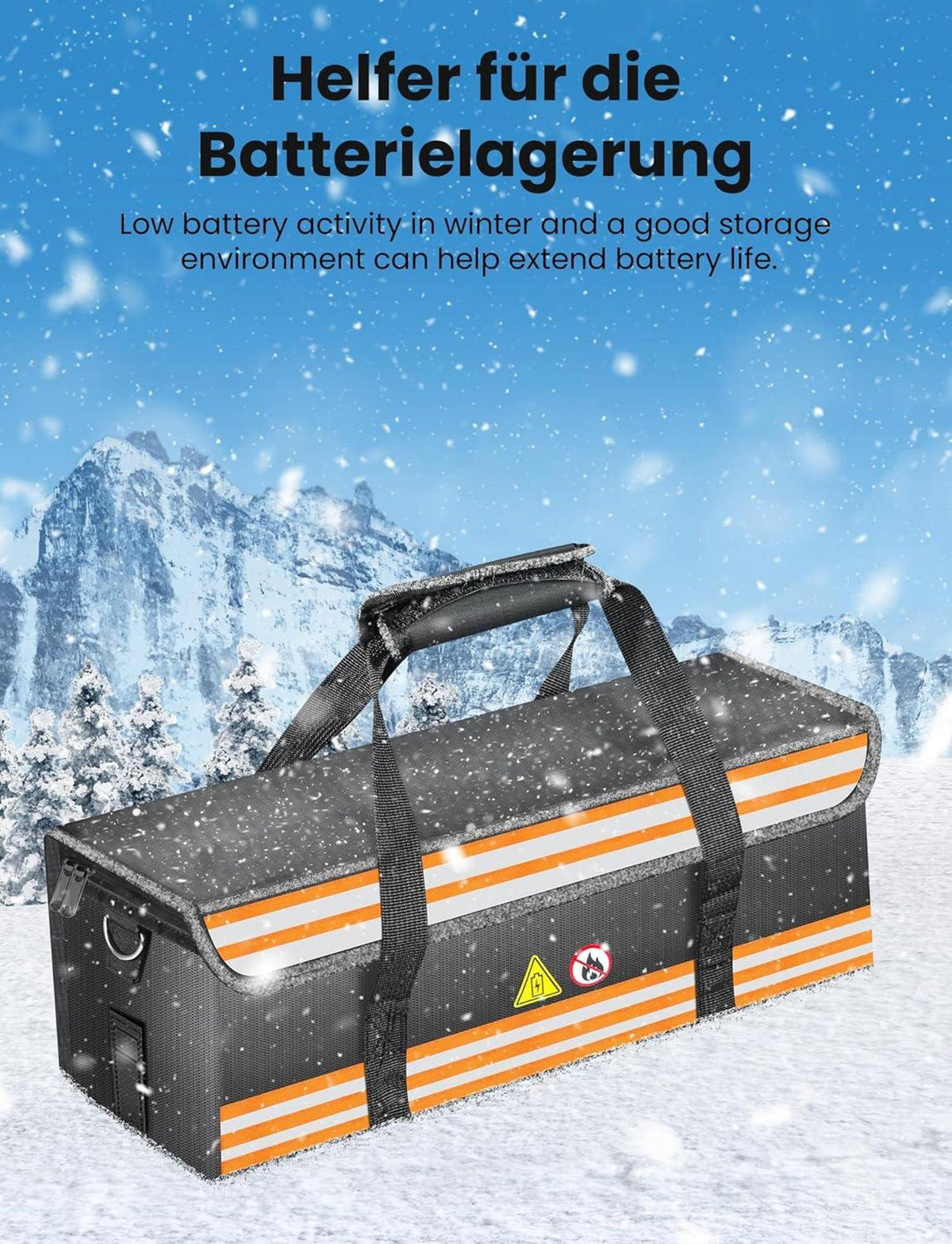 E-Bike Akku Tasche Schutz feuerfeste Box für akkus dokumententasche