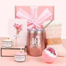 Luxuriöses Geburtstagsgeschenkset für Frauen 40 Jahre