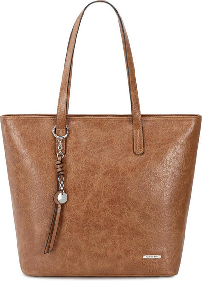 Handtasche Damen Shopper Groß Büro Schule Einkauf A4 13-Zoll