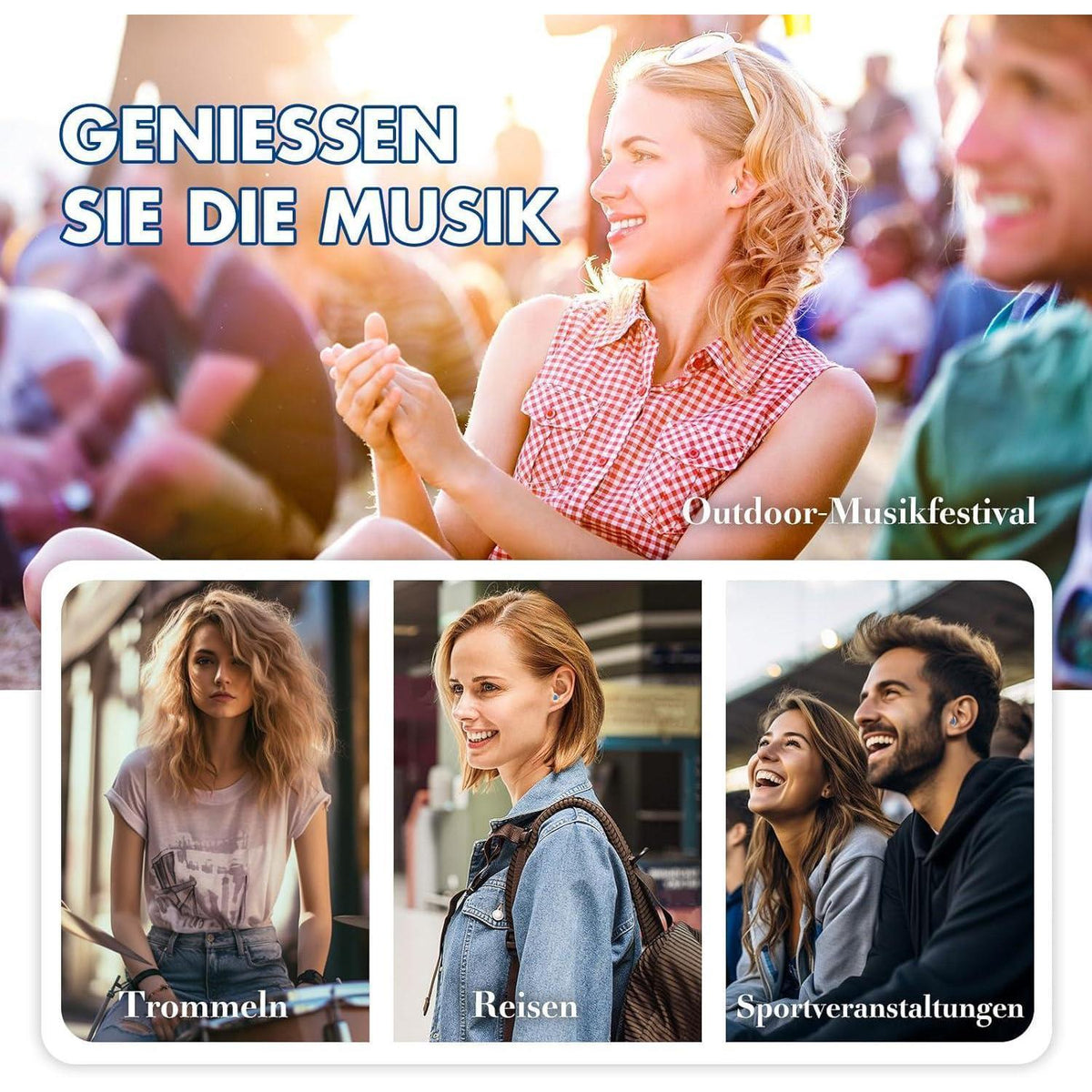 Konzert Ohrstöpsel Gehörschutz – Lärmreduktion & Komfort