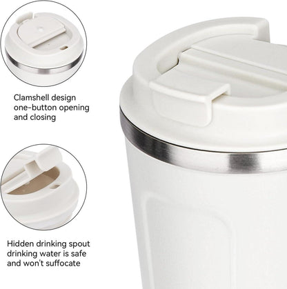 Isolierbecher Thermobecher Kaffeebecher to go auslaufsicher