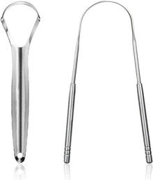 Zungenreiniger Edelstahl U-Form Zungenschaber Tongue Cleaner
