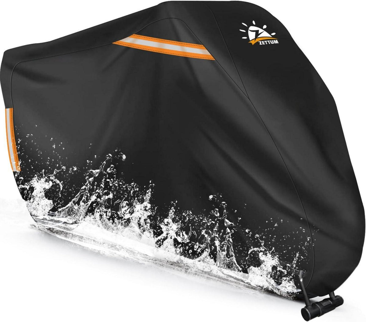 Motorradabdeckung 264 cm 600D Oxford PU Beschichtung Wasserdicht