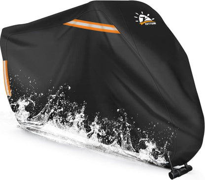 Motorradabdeckung 264 cm 600D Oxford PU Beschichtung Wasserdicht