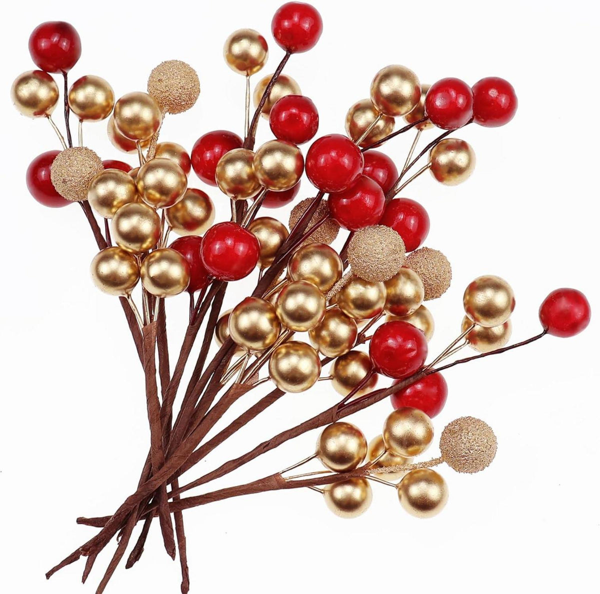 Künstliche Beeren Picks Weihnachtsbaum Dekoration 20 Stück