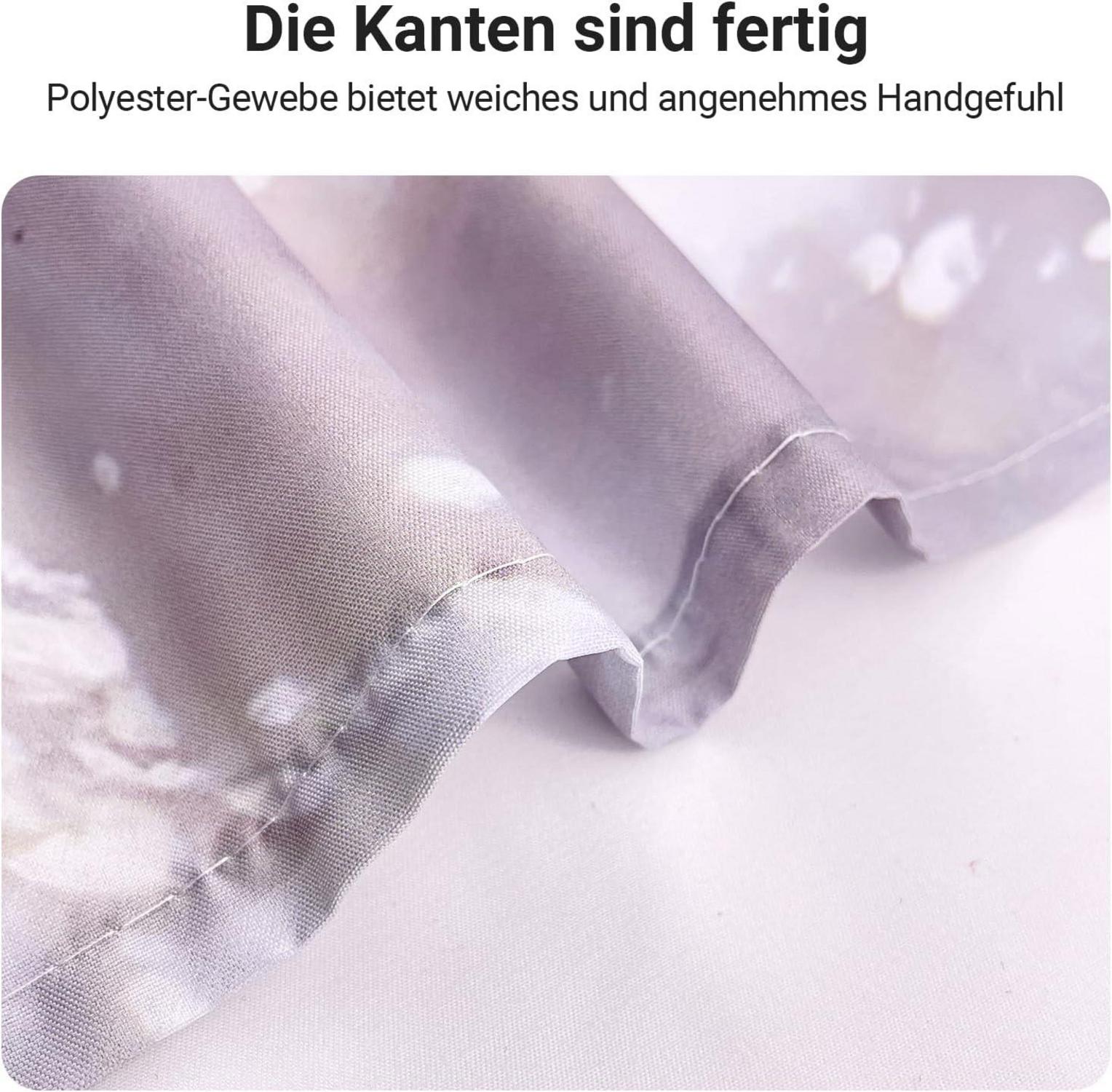 Lerores Duschvorhang 120x180 Graugelb Marmor Wasserabweisend Ösen 8 Ringe