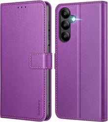 Samsung Galaxy A05s Leder Handyhülle mit Kartenschlitzen und