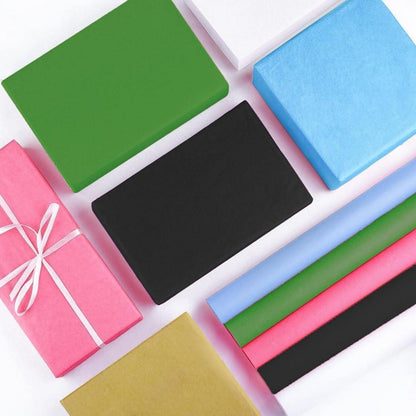 Weißes Seidenpapier 35x50 cm – 60 Blatt Geschenkpapier