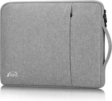 Laptoptasche 15,6 Zoll Hülle Handtasche Schutzhülle AIPIE Hellgrau
