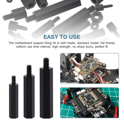 Nylon Abstandshalter Set M2-M4 für DIY Elektronik Montage