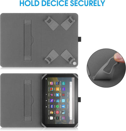 Tablet Schutzhülle für 7-8 Zoll Fire HD 8 mit Ständer & Handschlaufe