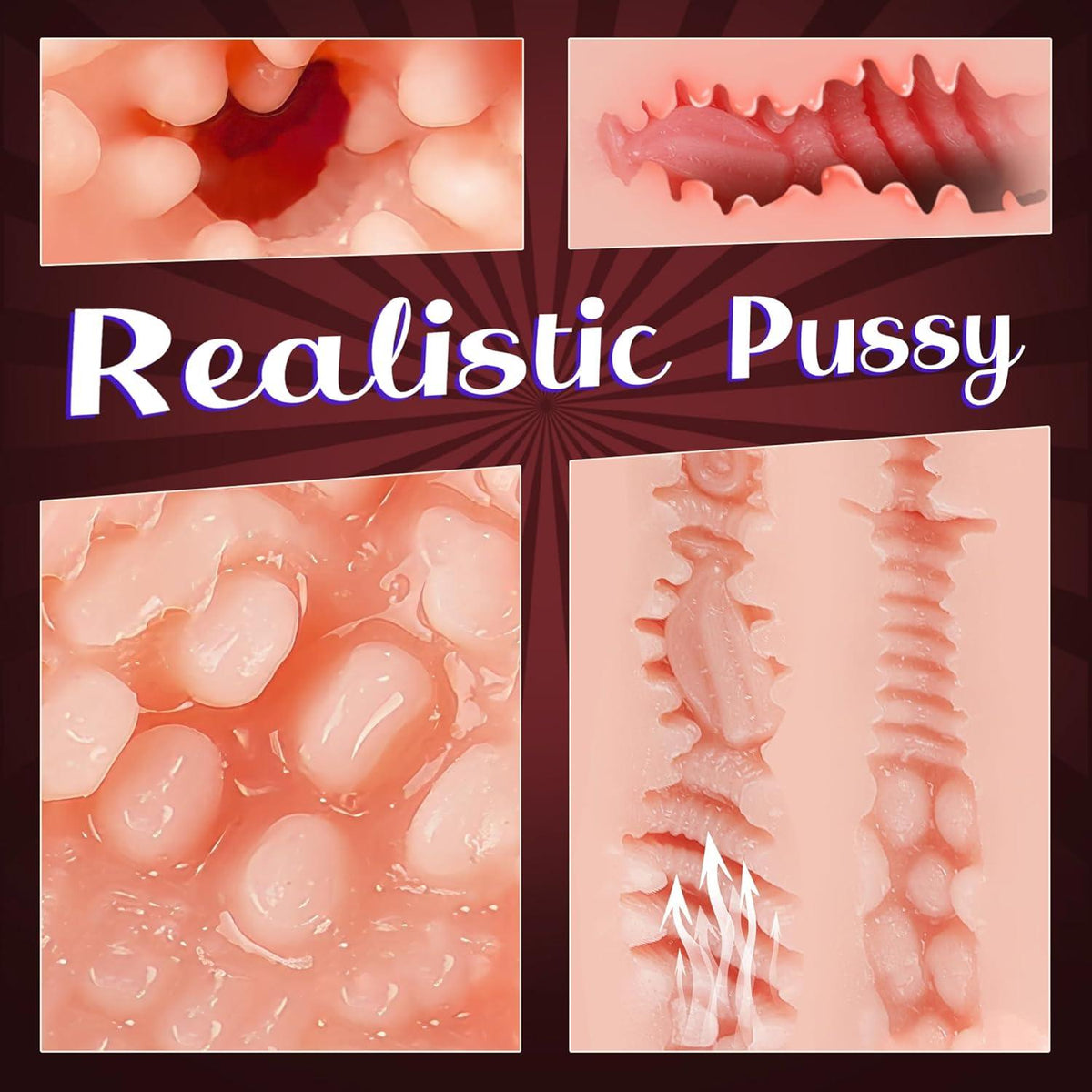Masturbator Sexspielzeug für Männer 2 in 1 Erotik Solo Toy S213