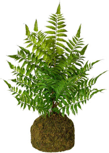 Kunstfarn Dekopflanze Farnbusch Wurzelballen 47 cm Zimmerpflanze