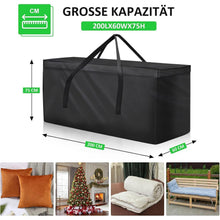 Aufbewahrungstasche Gartenauflagen 200x60x75cm – Wasserdicht & Reißfest