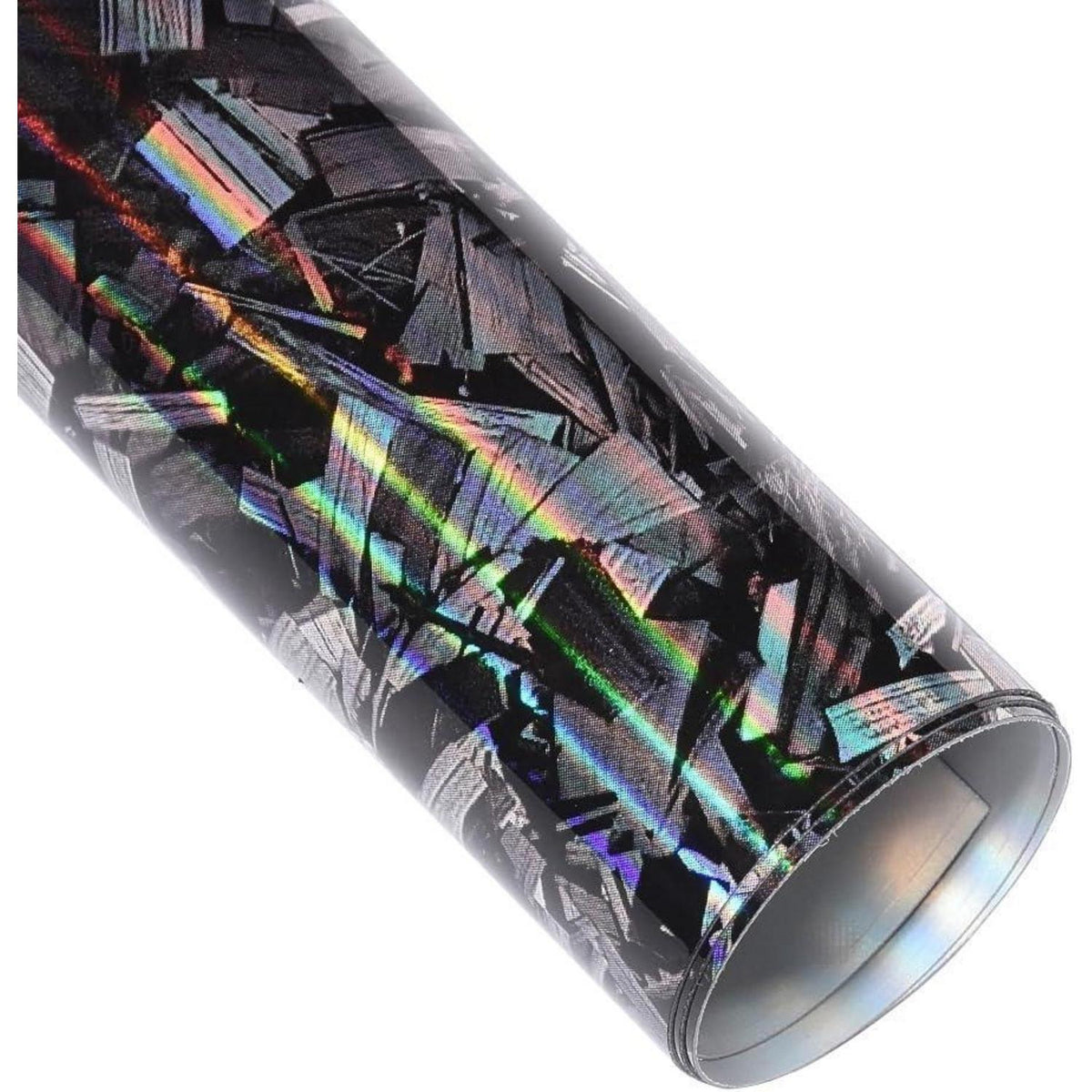 Forged Carbon Autofolie Regenbogen Effekt – Lackschutzfolie 75x152cm